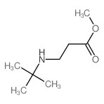 Methyl 3-(tert-butylamino)propanoate结构式