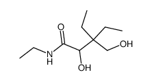 N-3,3-triethyl-2,4-dihydroxybutyramide Structure
