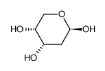 2-脱氧-b-D-吡喃核糖结构式