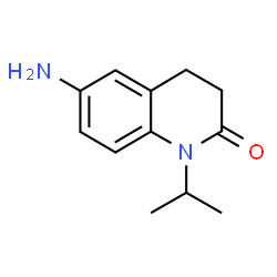 6-Amino-1-isopropyl-3,4-dihydroquinolin-2(1H)-one结构式