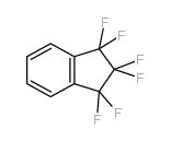 1,1,2,2,3,3-六氟茚结构式