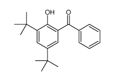 (3,5-ditert-butyl-2-hydroxyphenyl)-phenylmethanone Structure