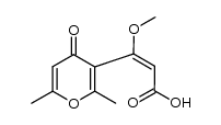 citreo-γ-pyrone结构式