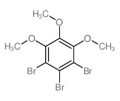 Benzene,1,2,3-tribromo-4,5,6-trimethoxy- structure