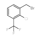2-氯-3-三氟甲基苄基溴结构式