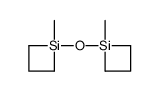 1-methyl-1-(1-methylsiletan-1-yl)oxysiletane结构式