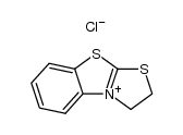 2,3-dihydro-benzo[d]thiazolo[2,3-b]thiazolylium, chloride结构式