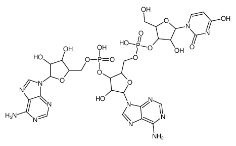 uridylyl-(3'→5')-adenylyl-(3'→5')-adenosine picture