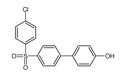 4'-((4-Chlorophenyl)sulfonyl)-[1,1'-biphenyl]-4-ol Structure