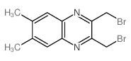 Quinoxaline, 2,3-bis(bromomethyl)-6,7-dimethyl- picture