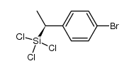(S)-1-(4-bromophenyl)-1-(trichlorosilyl)ethane结构式