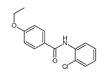 N-(2-Chlorophenyl)-4-ethoxybenzamide结构式