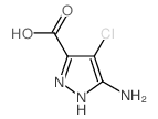 3-氨基-4-氯-1H-吡唑-5-羧酸图片