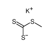 Kalium-methyl-trithiocarbonat结构式