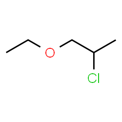 Ethyl 2-chloropropyl ether structure