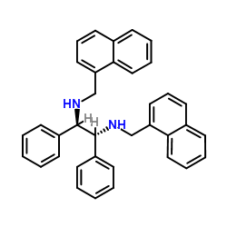 (1R,2R)-N,N'-双(1-萘基甲基)-1,2-二苯基-1,2-乙二胺图片