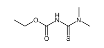 4,4-dimethyl-3-thio-allophanic acid ethyl ester结构式