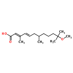 (2E,4E)-11-Methoxy-3,7,11-trimethyl-2,4-dodecadienoic acid picture