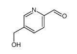 5-(Hydroxymethyl)picolinaldehyde Structure