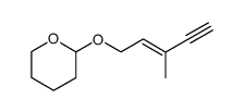 (E)-tetrahydro-2-[(3-methyl-2-penten-4-ynyl)oxy]-2H-pyran Structure