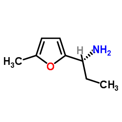 (R)-1-(5-Methylfuran-2-yl)propan-1-aMine Structure