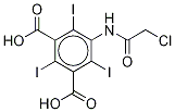 5-(2-ChloroacetaMido)-2,4,6-triiodo-isophthalic Acid结构式