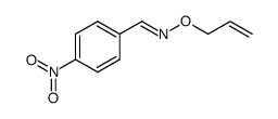 4-nitro-benzaldehyde-(O-allyl-seqtrans-oxime )结构式