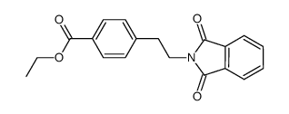 ethyl 4-(2-phthalimidoethyl)benzoate Structure