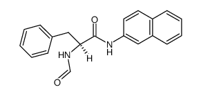 (S)-2-formamido-N-(naphthalen-2-yl)-3-phenylpropanamide Structure