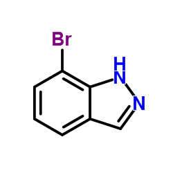 7-溴-1H-吲唑结构式
