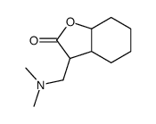 3-[(dimethylamino)methyl]-3a,4,5,6,7,7a-hexahydro-3H-1-benzofuran-2-one结构式