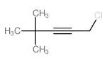 2-Pentyne, 1-chloro-4,4-dimethyl- structure