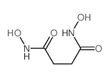Butanediamide,N,N'-dihydroxy-结构式