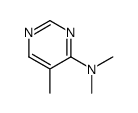 4-Pyrimidinamine, N,N,5-trimethyl- (9CI) Structure