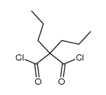 dipropylmalonyl dichloride Structure