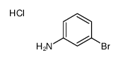 3-bromoaniline,hydrochloride结构式