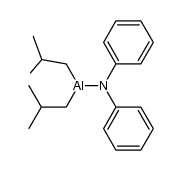 N-Di-isobutylaluminium-diphenylamin结构式