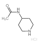 N-(PIPERIDIN-4-YL)ACETAMIDE HYDROCHLORIDE Structure