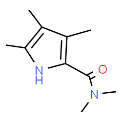 1H-Pyrrole-2-carboxamide,N,N,3,4,5-pentamethyl-(9CI) Structure