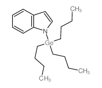 indole; tributylgermanium结构式