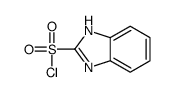 1H-BENZO[D]IMIDAZOLE-2-SULFONYL CHLORIDE structure