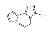 4-ALLYL-5-FURAN-2-YL-4H-[1,2,4]TRIAZOLE-3-THIOL Structure