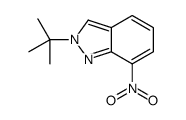 2-tert-butyl-7-nitroindazole Structure