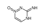 1-oxido-1,2,4-triazin-1-ium-3-amine结构式