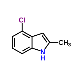 4-氯-2-甲基-1H-吲哚图片