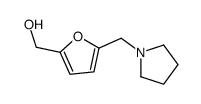 [5-(pyrrolidin-1-ylmethyl)furan-2-yl]methanol结构式