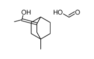 formic acid,1-(4-methyl-2-bicyclo[2.2.2]octanylidene)ethanol Structure