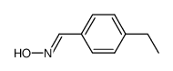 4-ethyl-benzaldehyde-oxime结构式