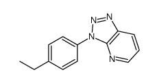 3-(4-ethylphenyl)triazolo[4,5-b]pyridine Structure