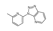 3-(6-methylpyridin-2-yl)triazolo[4,5-b]pyridine结构式